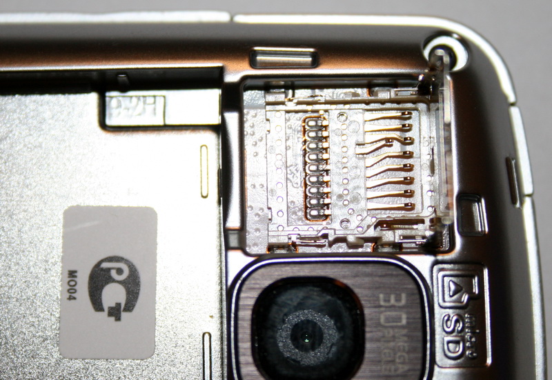 Разборка LG P500 Optimus One