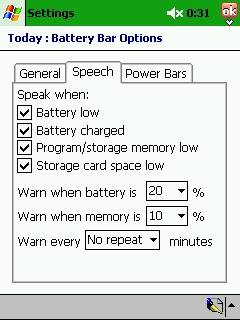 Как настроить рабочий стол на Pocket PC